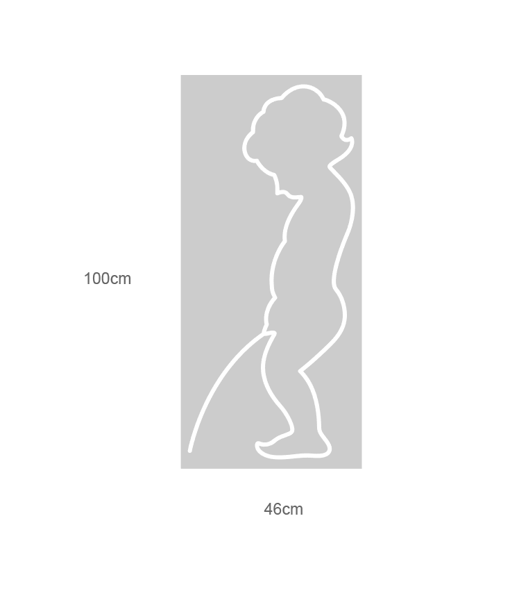"Manneken Pis" LED NEONSKILT. Bestilling!