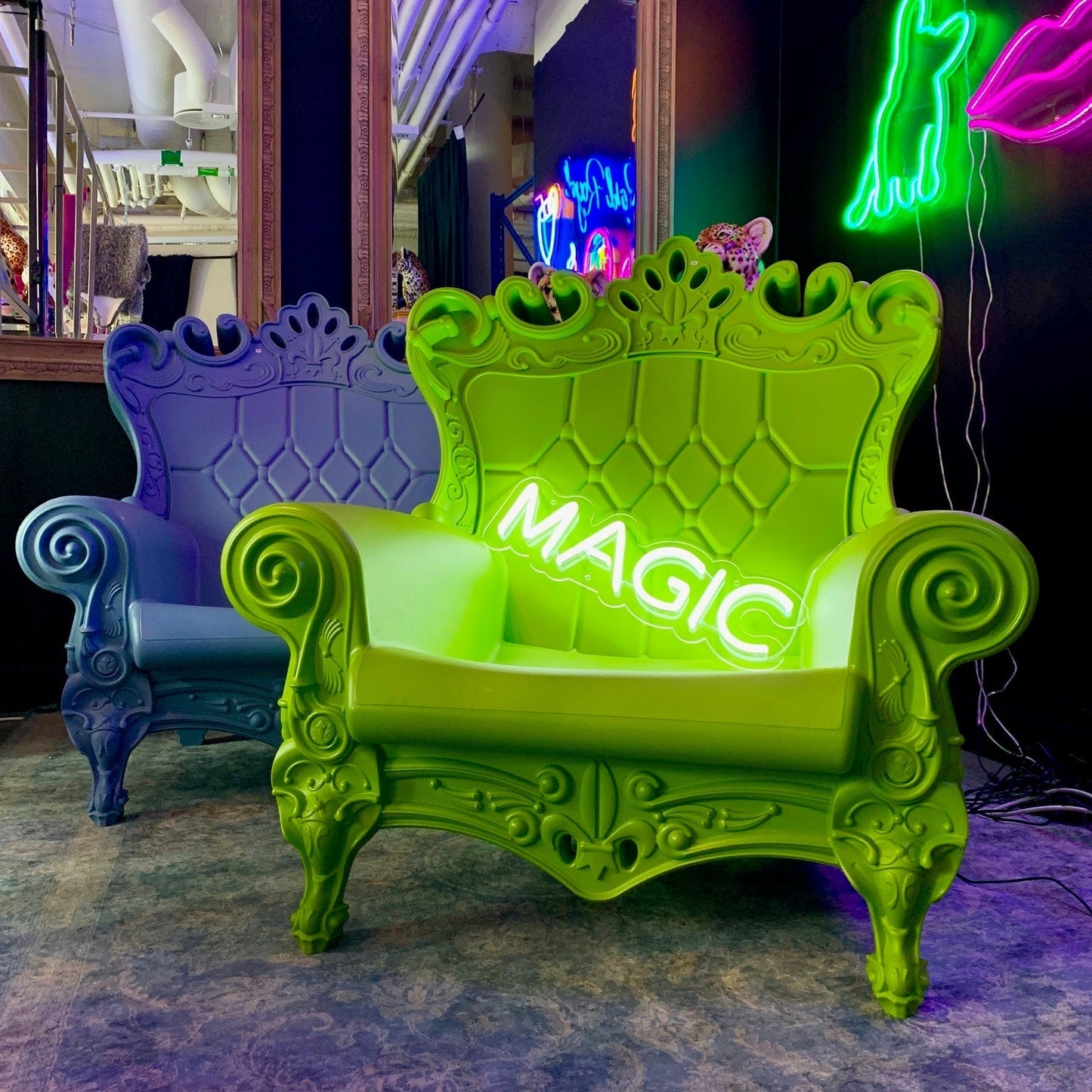 "MAGIC" 56x17cm. LED NEONSKILT.  Bestilling!