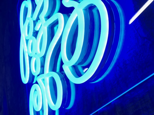 "Good Vibes Only" LED NEONSKILT. 68x56cm Bestilling!