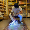 "Sneaker" LED NEONSKILT. Cool white