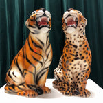 Porselen "Leopard" M 45 cm.