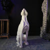 Porselen "White Greyhound" XL 87 cm.