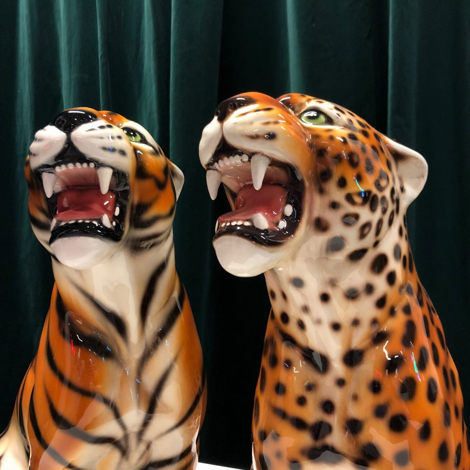 Porselen "Leopard" M 45 cm.