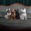 Porselen "Fransk Bulldog SH" 34 cm. Bestilling!