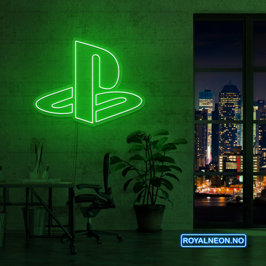 "PlayStation" LED NEONSKILT. Bestilling!
