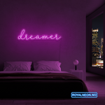 "dreamer" Led Neonskilt. Bestilling!