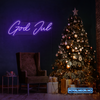 "God Jul" LED NEONSKILT. Bestilling!