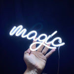 Neonskilt "magic" mini 30x13 cm
