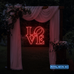 "LOVE" Led Neonskilt. Bestilling!