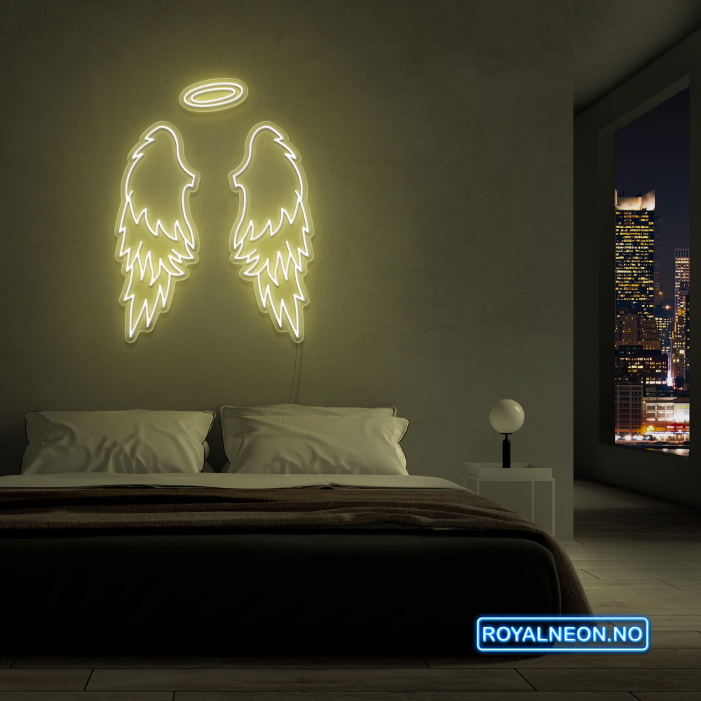 "Wings" LED NEONSKILT. Bestilling!