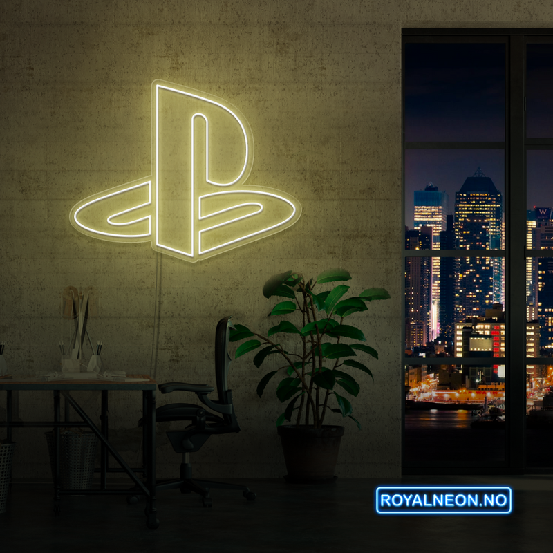 "PlayStation" LED NEONSKILT. Bestilling!
